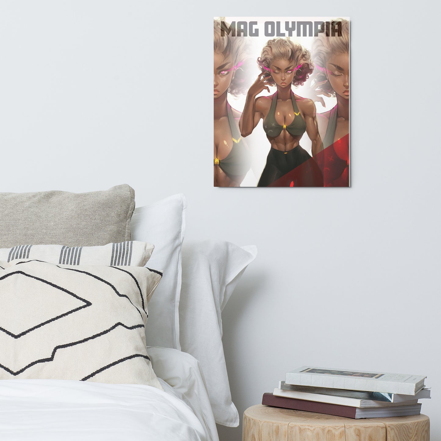 Mag Olympia Metal print