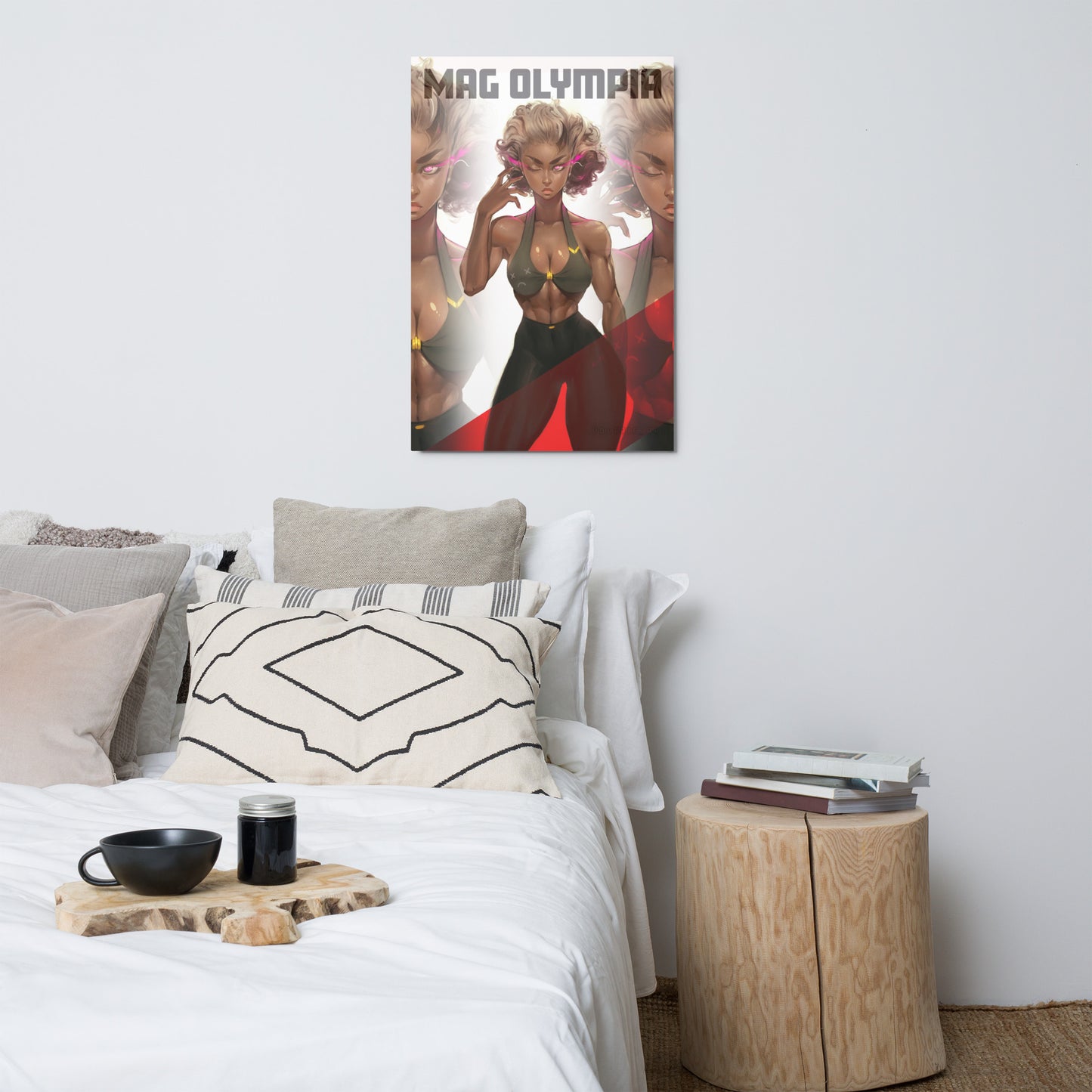 Mag Olympia Metal print